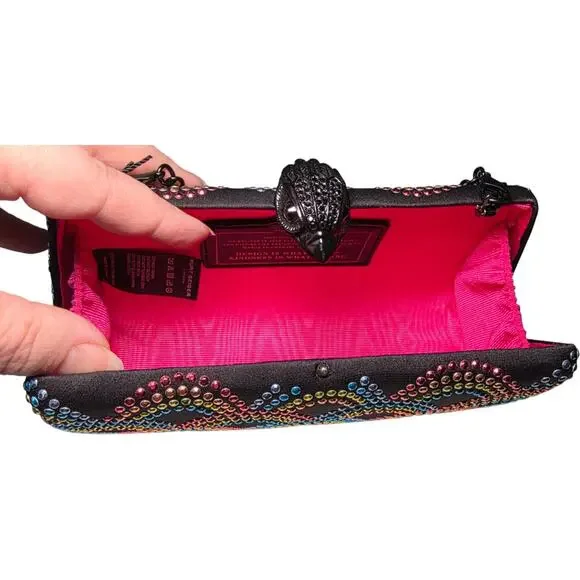 Kurt Geiger London Crystal Eagle Clutch Crossbody – NWT with Original Dust Bag - Picture 9 of 15